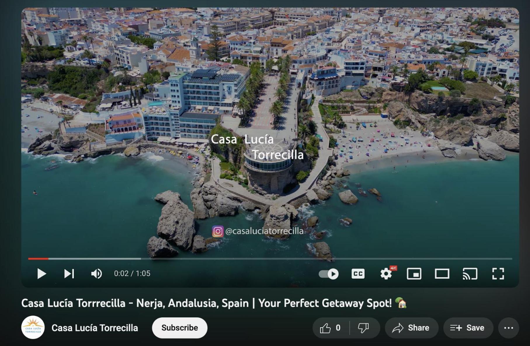 Apartmán Casa Lucia Torrecilla Nerja Exteriér fotografie